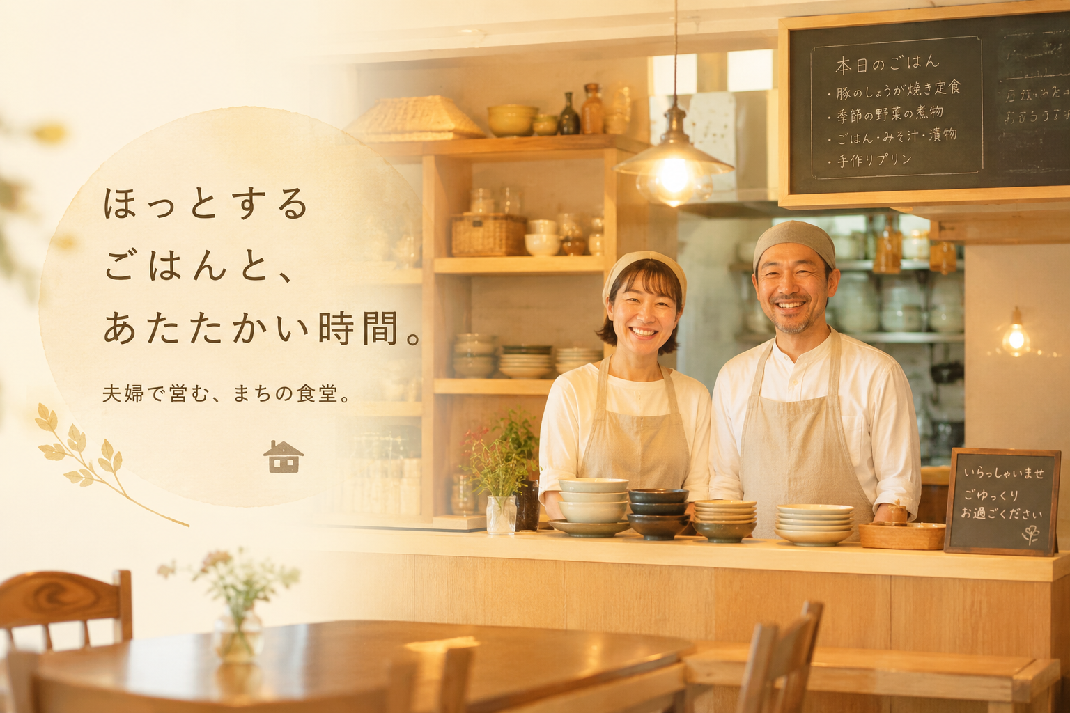 ただいま食堂 — 温かな食卓の風景